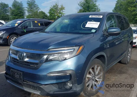 2021 Honda Pilot Awd Ex-L from USA, damaged, VIN 5FNYF6H54MB031395